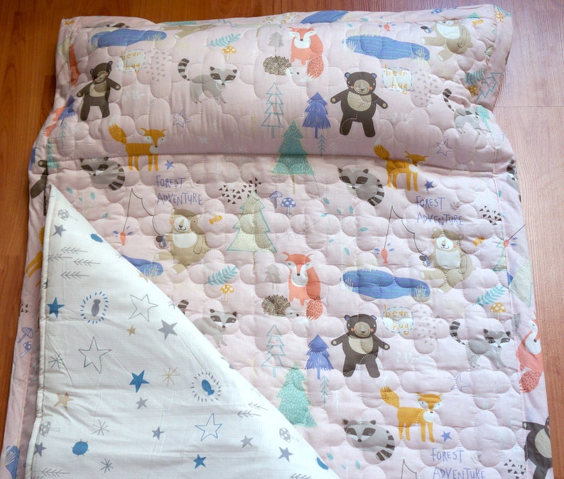 Personalized Kids Sleeping Bag Personalized Preschool Nap Etsy