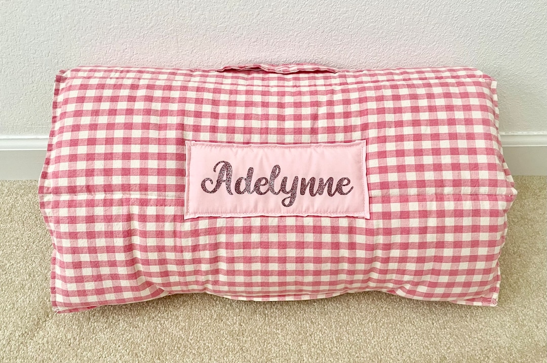 Personalized Kids Sleeping Bag, Daycare Nap Mat for Toddler Etsy