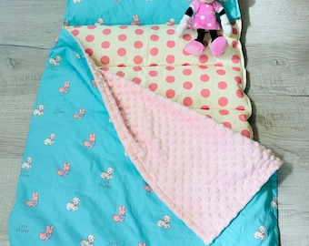 Cotton Nap Mat – Kids Sleeping Bag, Daycare Preschool Bag