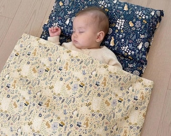 100% Cotton Animal Nap Mat – Daycare Preschool Sleeping Bag