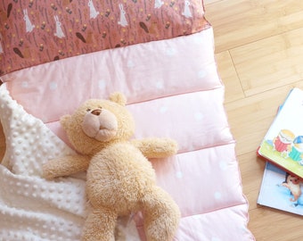 Personalized Preschool Nap Mat and blanket
