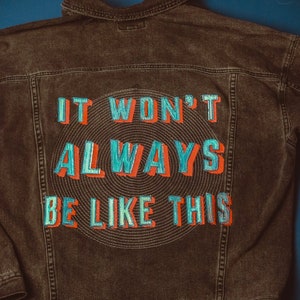 Inhaler 3D Embroidered Jacket | Custom Embroidered Jacket and Vest | Sustainable | INHALER Inspired