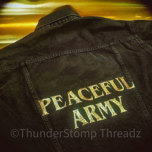 Custom Army Jacket Etsy