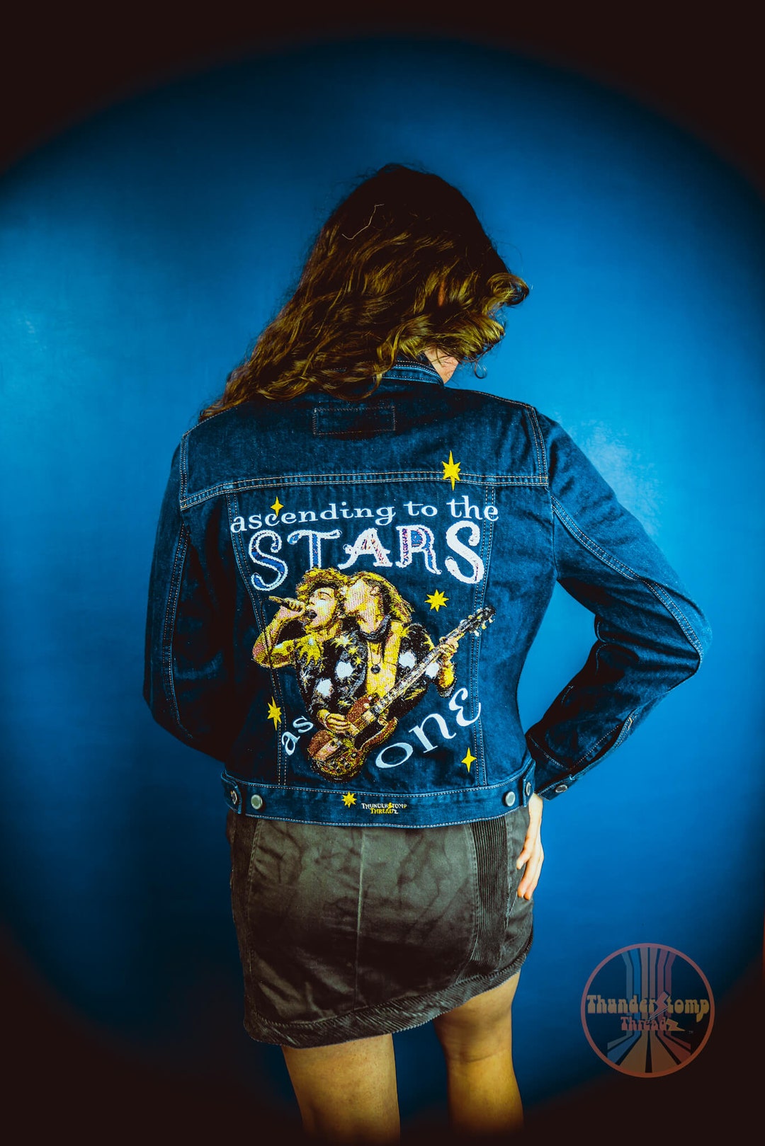 Giacca ricamata Greta Van Fleet Giacca e gilet personalizzati