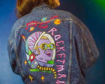 Elton John Jacket - Etsy