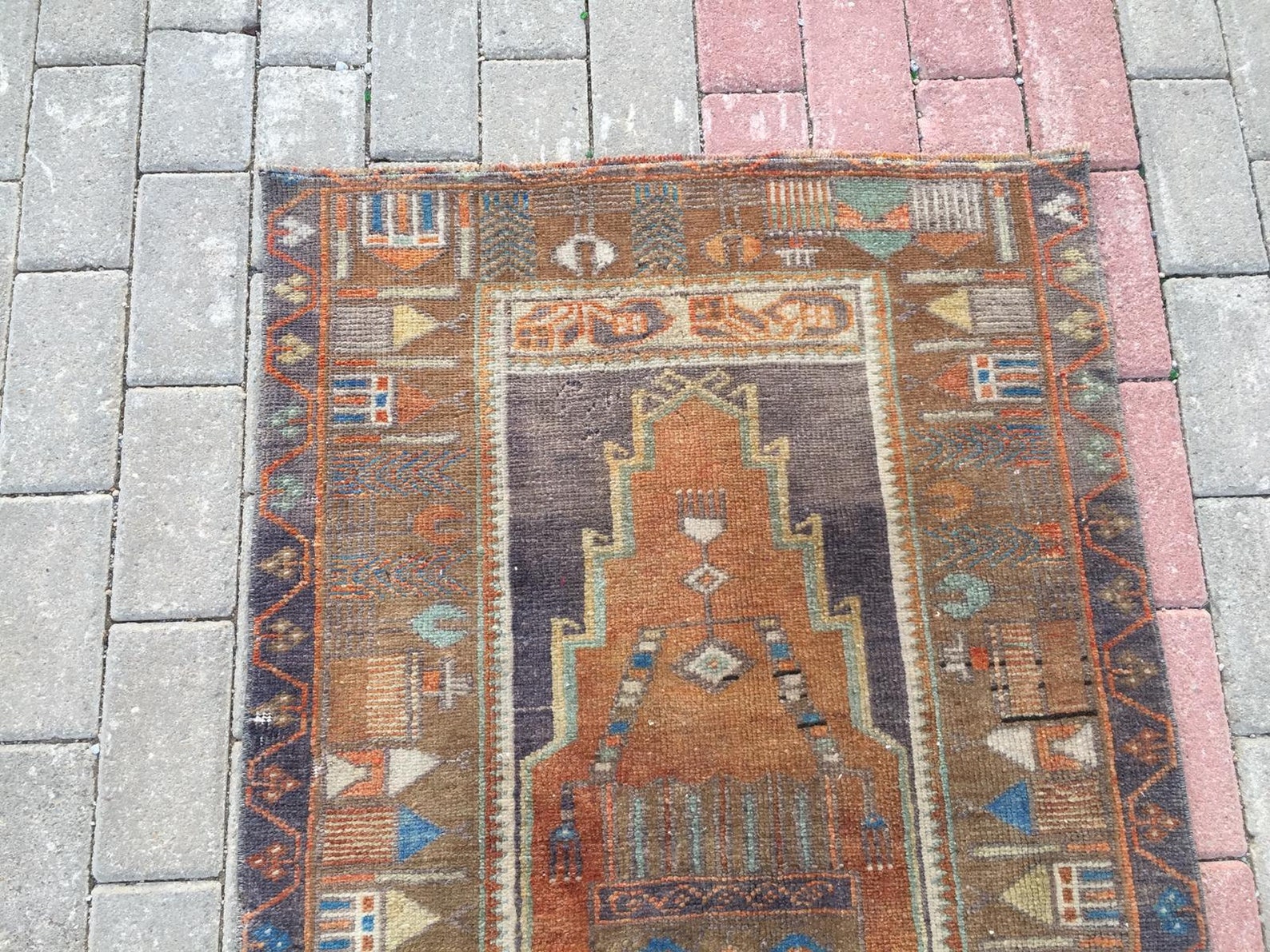 Persian Rug for Bathroom Area Rugs Outdoor Small Oriental | Etsy