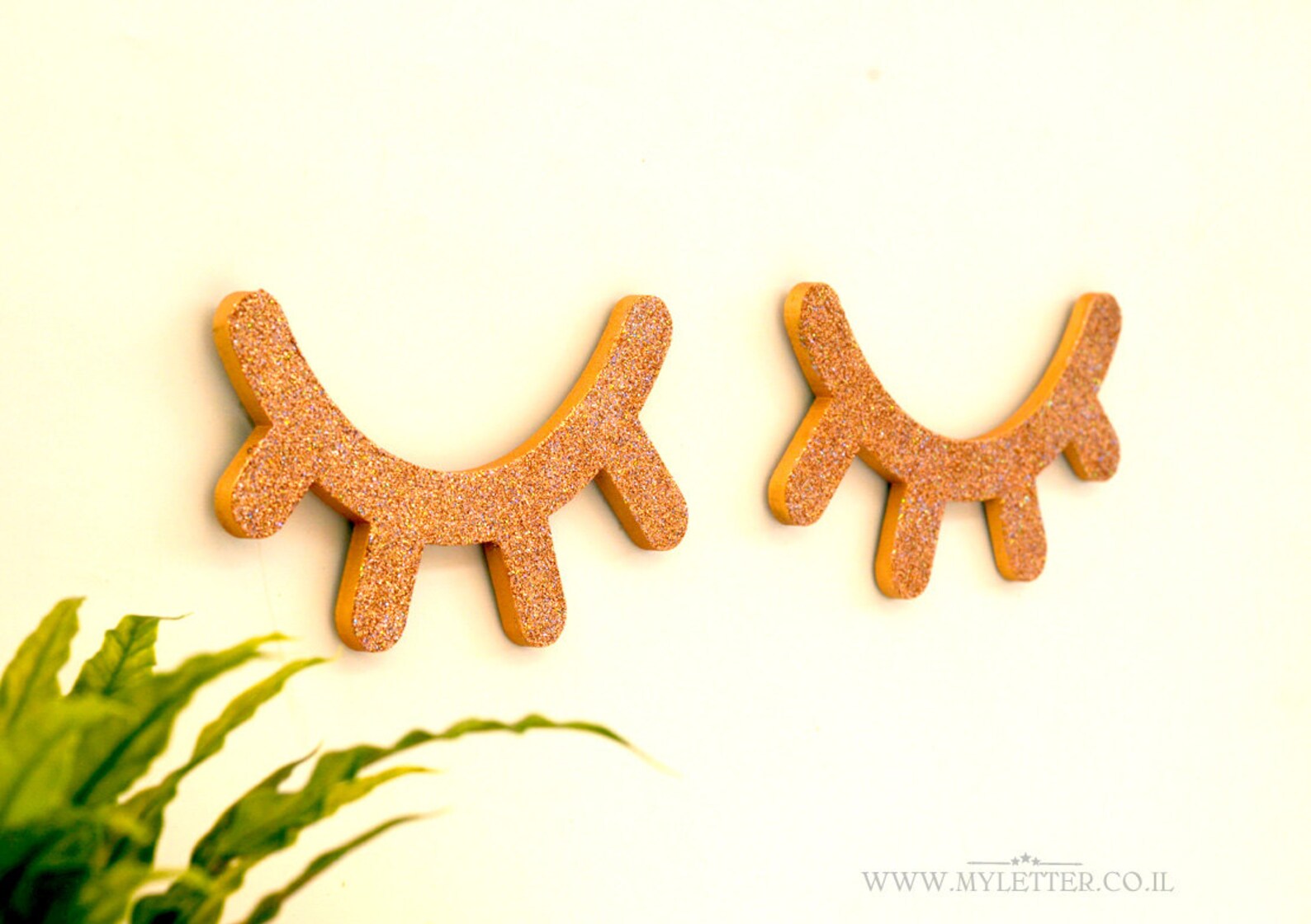 Glitter Gold Sleepy Eyes Wall Decor Nursery Baby Room Decor Etsy