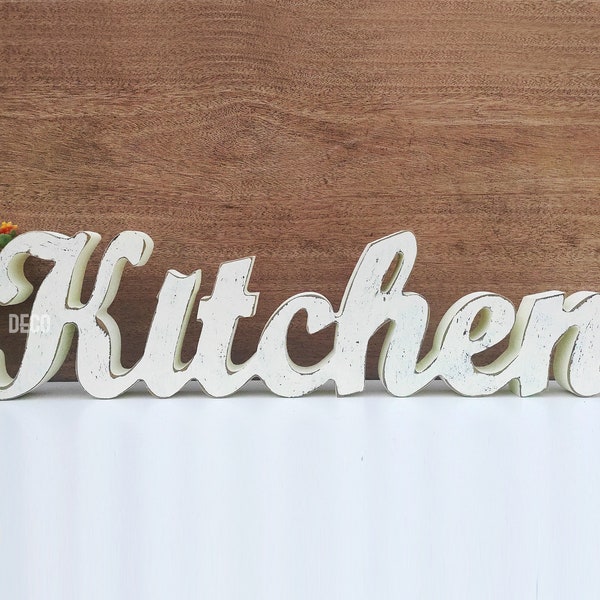 Kitchen Letters Etsy