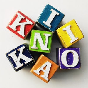 Name Block Letters Custom Letters Blocks, Personalized Wooden Blocks, Baby Name Blocks ...