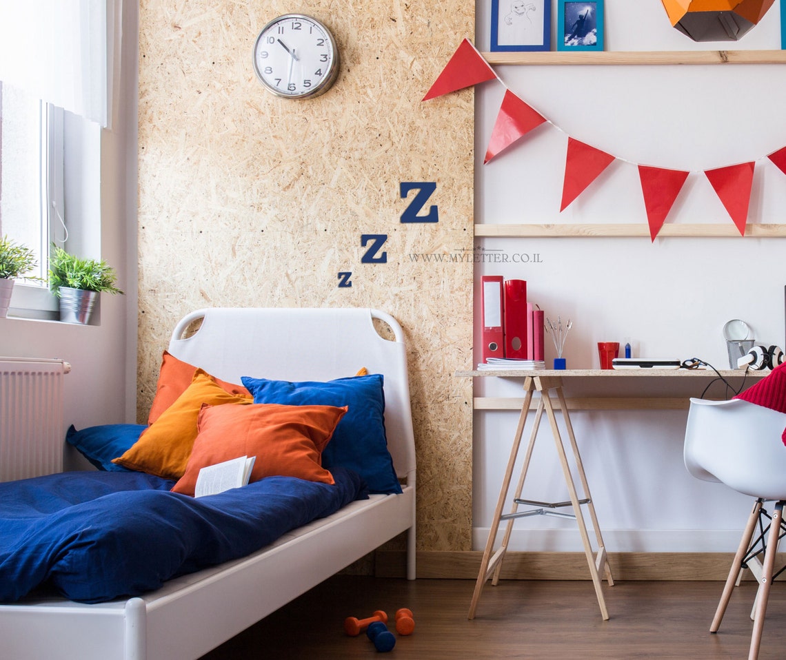 ZZZ letters wall hanging Bedroom Decor nursery bedroom | Etsy