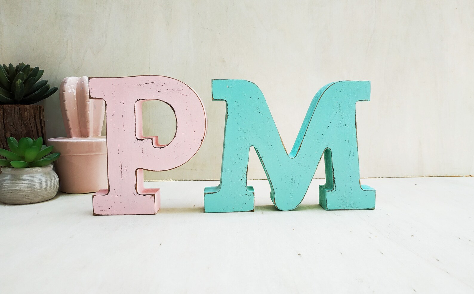 Personalized Letters Custom Wooden Letters Rustic Letters - Etsy