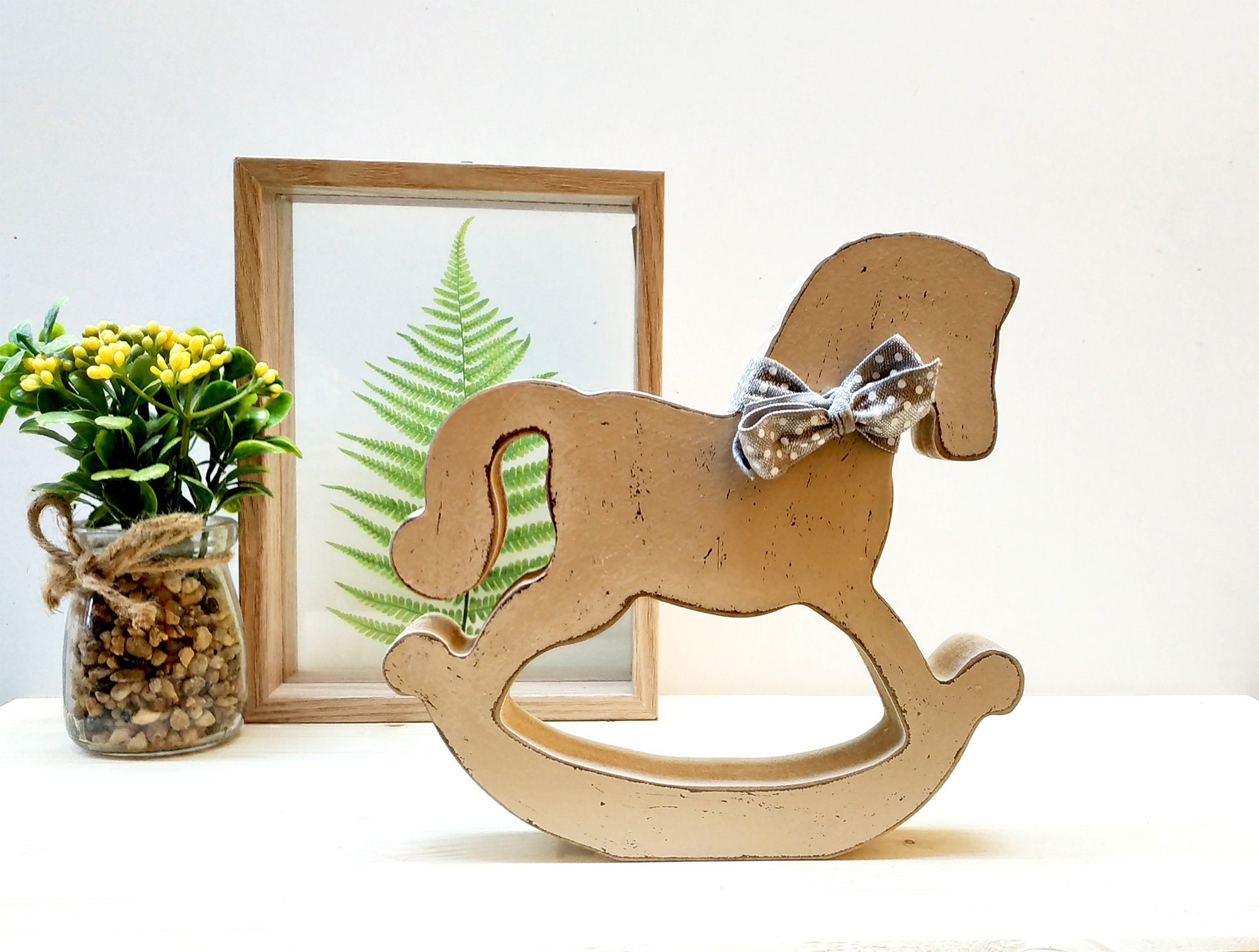 Rocking Horse Kids Room Decor, Horse Decoration, Rocking Horse Ornament ...