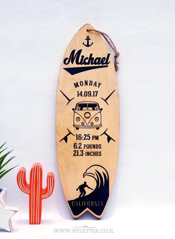 Decor De Surf Cadeau Dannonce De Bebe Statistiques De Etsy Decor De Surf Cadeau Dannonce De Bebe Statistiques De Etsy