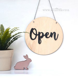 Open sign | open closed sign | business signs | open close sign | boutique sign | shop sign | Wood Open Closed Sign | Shop open sign