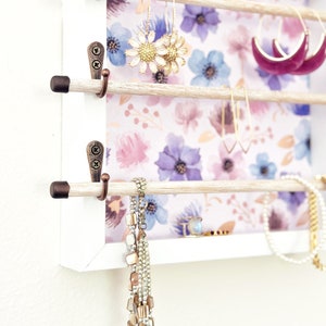 Organizer for Wall Jewelry Holder Craft Show Displays