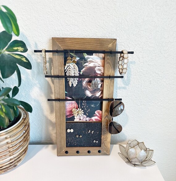 Jewelry Display Stand, Jewelry Organizer Wall Jewelry Holder, Wall Mounted Jewelry Holder, Jewelry Hanger