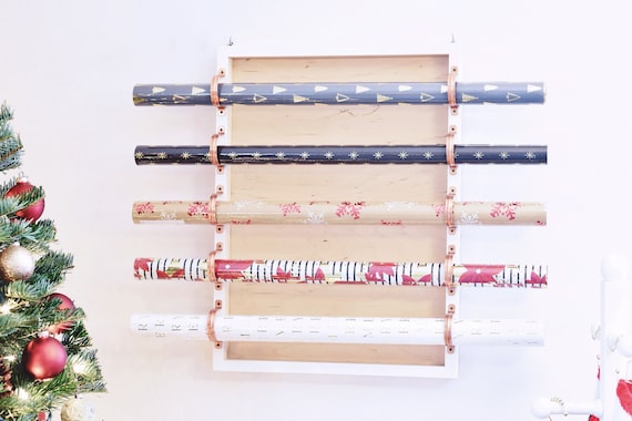 Gift Wrap Storage for Gift Wrap Organizer for Gift Wrap Accessories Wrapping Paper Storage Wrapping Paper Holder