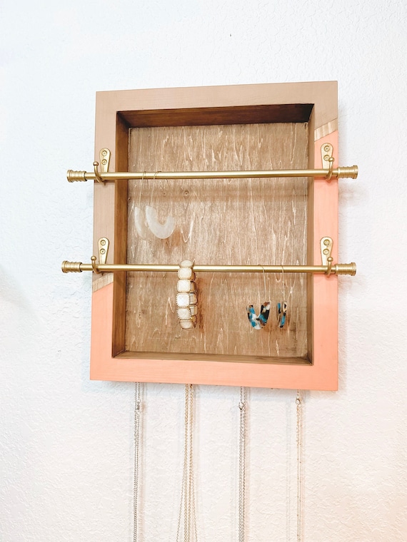 Wall Jewelry Organizer Jewelry Holder Wall Organizer Jewelry Display Stand, Necklace Organizer