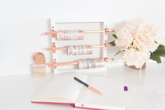 Wall Jewelry Organizer Ribbon Spool Organizer for Ribbon Storage Wall Mounted Ribbon Holder