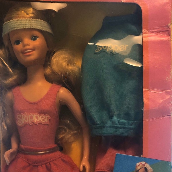 Hot Stuff Skipper - Barbie's Little Sister - 1984 Pink Box - NRFB and Super Cute!!!