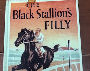 Two Walter Farley Books - The Black Stallion and the Girl & The Black Stallion's Filly - Ex Libris - First Editions