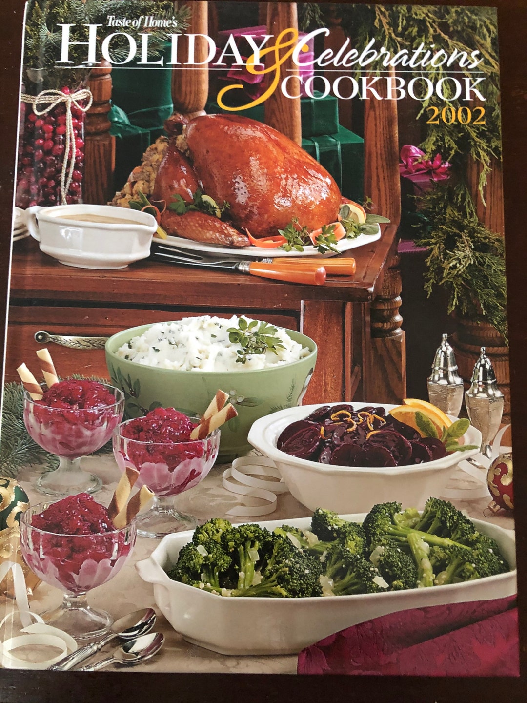 2002 Taste of Home Holiday & Celebrations Cookbook Etsy