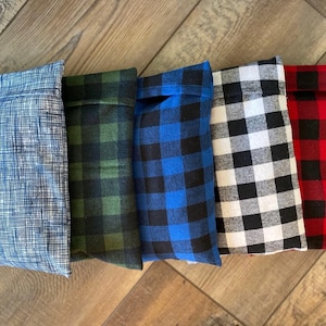 Microwaveable Rice Bag Heat Pack - Flannel - Washable!
