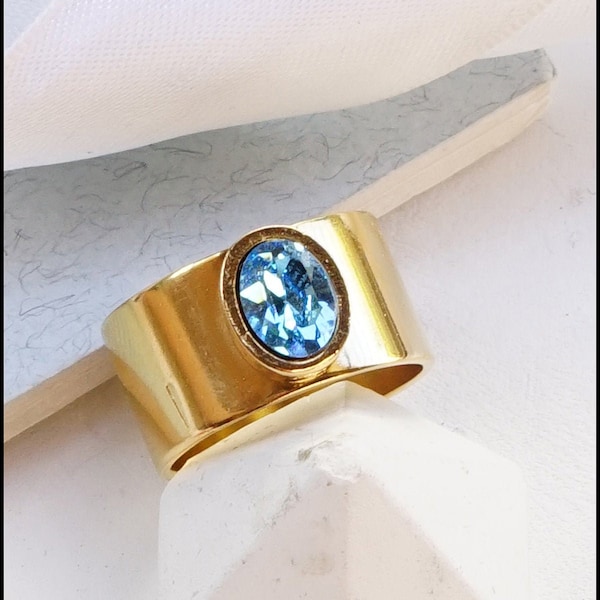 Chunky Gold Ring - Etsy