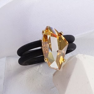 Unique Rubber Ring, Silicone Ring Band, Rubber Ring, Engagement Ring, Wide Ring, Silicone Ring Women, Silicone Rings For Women