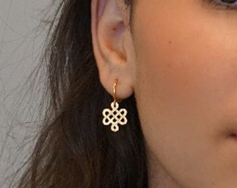 Huggie Charms Earrings, Huggie Hoops Earrings, Charms Earrings Women, Huggie Earrings, Gold Wome Earrings, Huggie With Charm Earrings