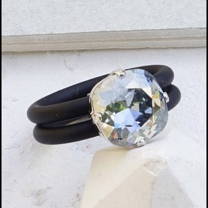 Birthstone rubber rings best sale