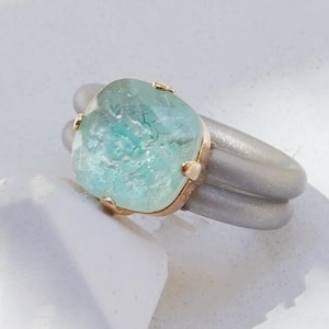 Lagoon Stone Ring, Silicone Ring Band, Rubber Ring Band, Engagement, Silver Silicone Rings Women, Customized Crystal Stone Ring For Women