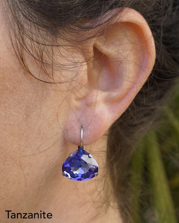 Tanzanite 2024 earrings etsy