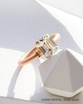 Silicone Rings For Women, Silicone Rings With Stones, White Silicone Ring, Solitaire Ring, Rubber Ring, Engagement Silicone Ring For Women