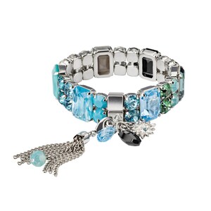 Aquamarine Bracelets For Women, Crystal Bracelets, Opulent, Unique Cuff, Aquamarine Topaz Bracelet, Wedding Bracelet For Women