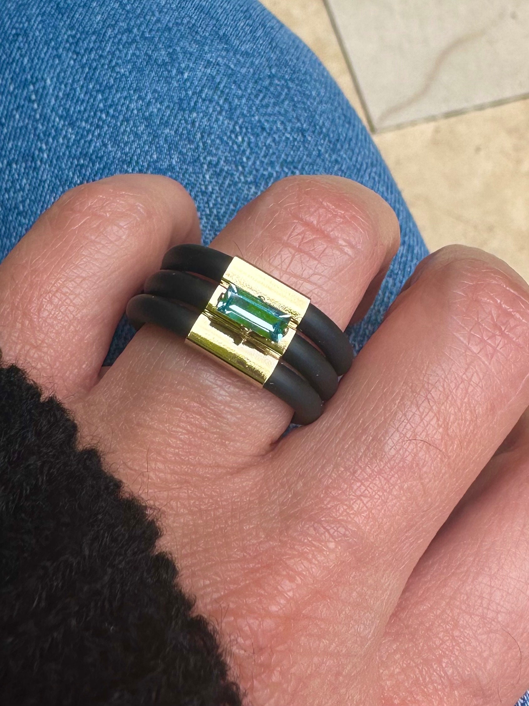 Anello In Silicone Sportivo US-DXB - Morbido, Elastico E Ipoallergenico - Foto 11