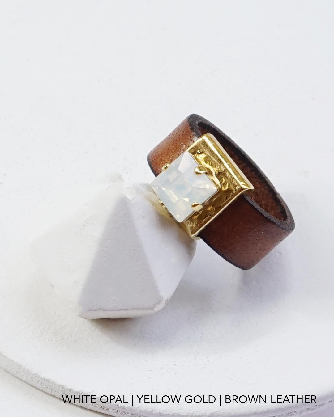 PRY Stannum Leather Bracelet 、Ring PRY Stannum Leather Bracelet 、Ring PRY Stannum Leather