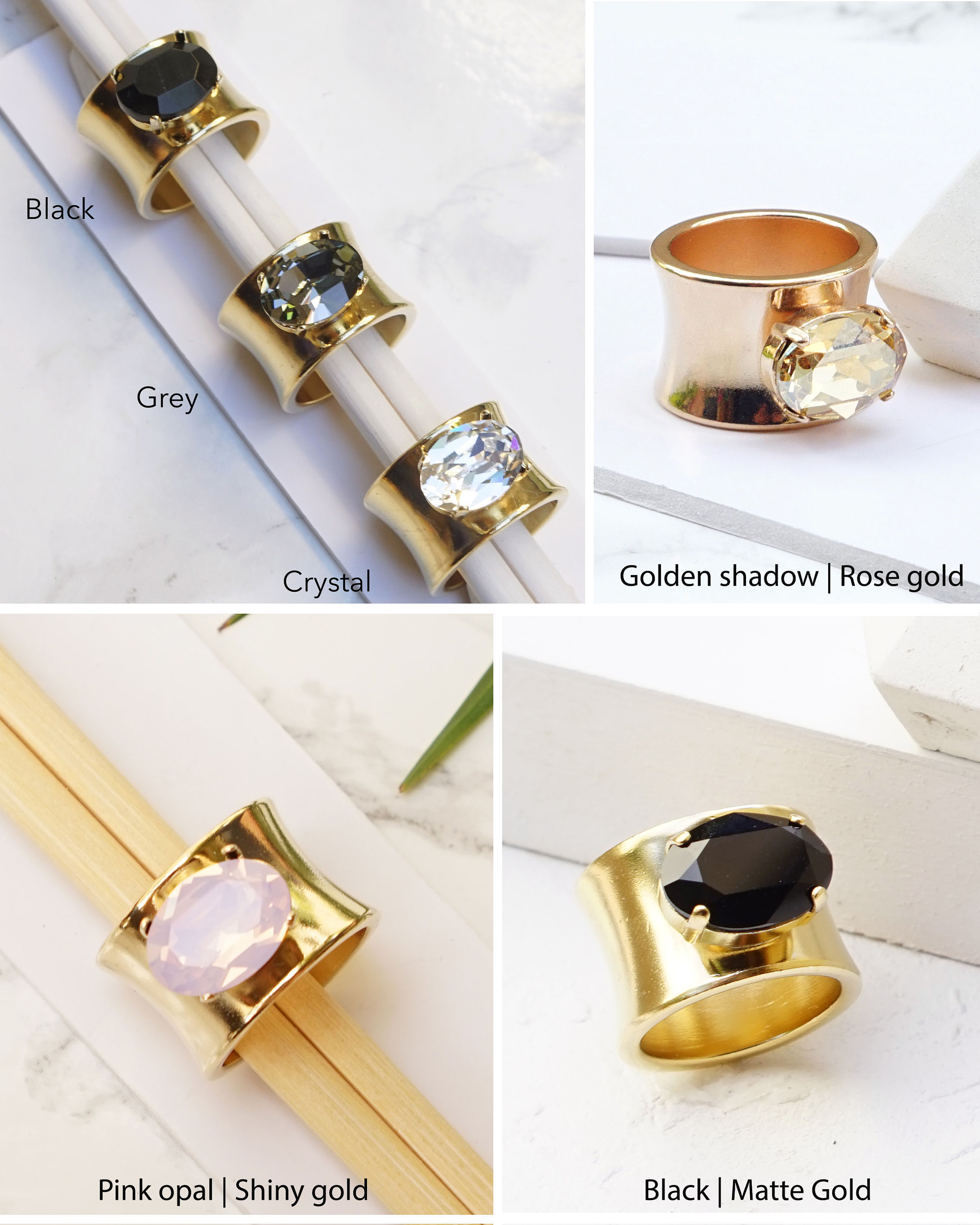 Tinka Gold Bracelet - Stone