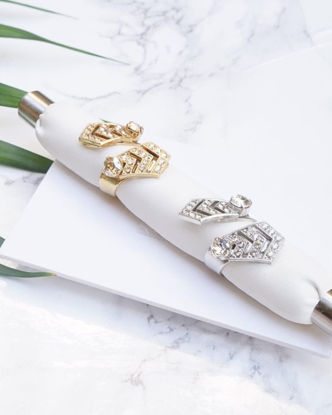 Open Cuff Rings Open Cuff Rings, Gold Crystal Ring for Women, Gold Cocktail Ring, Gold ...