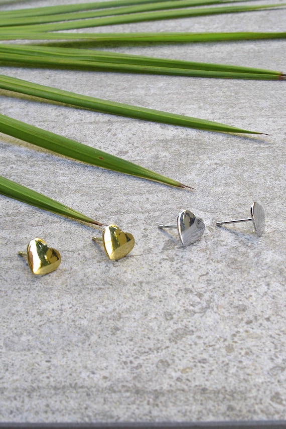 KALVICA 9 Paia Orecchini a Cerchio Oro per Donna Ragazze 14K Placcato Oro Piccoli Huggie Cuore Intrecciati Orecchini Cerchio Moda Orecchini Cerchio