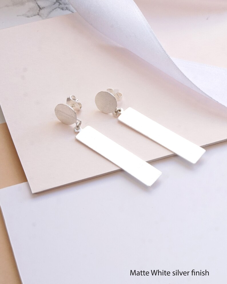 Bar Earrings For Women Gold Earrings For Women Bar Drop Earrings Gold Modern Earrings Geometric Earrings For Women Gold Bar Earrings