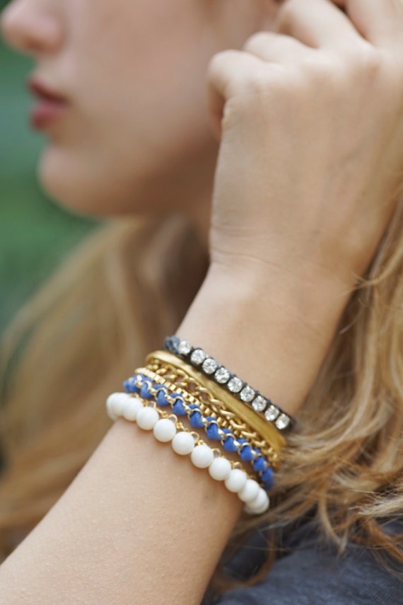 Set Di 10 Braccialetti Rigidi Impilabili Oro, Stile Boho, Per Donne, Gioielli Etnici E Alla Moda, Regalo Per Ogni Occasione
