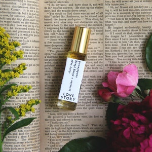 LOVE STORY / botanical perfume with jasmine, ylang ylang, sandalwood, and clary sage