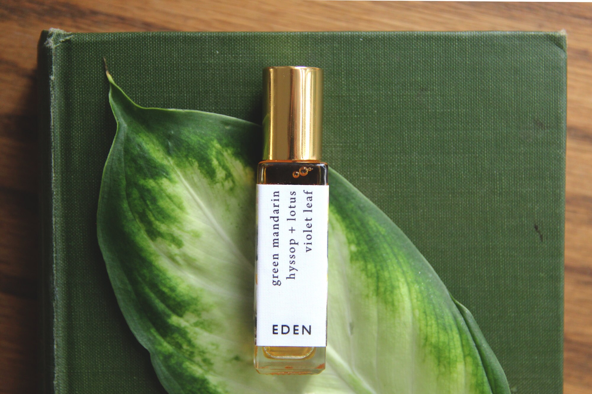 EDEN / Botanical Perfume With Hyssop Lotus Violet Leaf and Etsy
