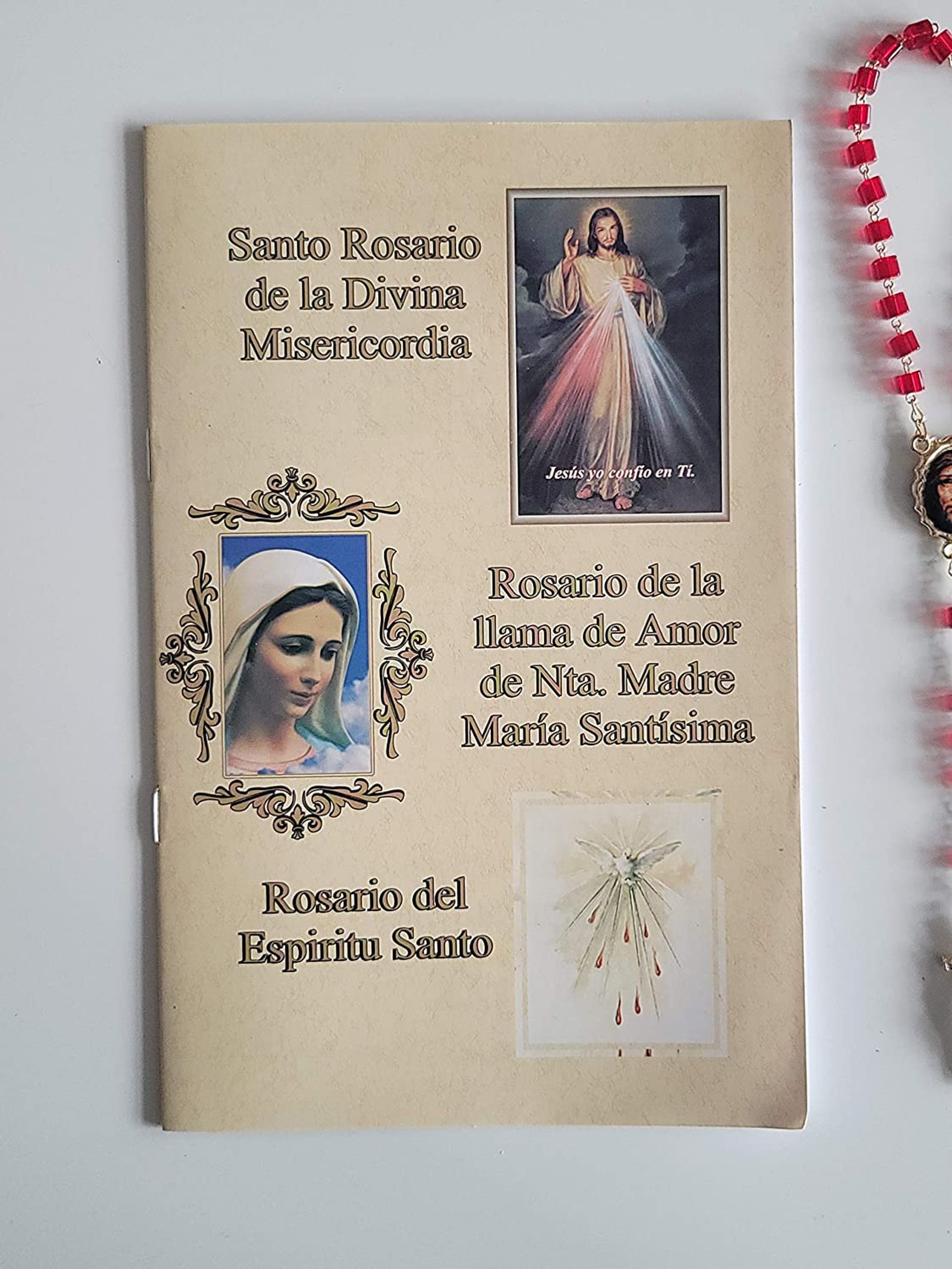 Santo Rosario De La Divina Misericordia Rosario De La Llama | Etsy