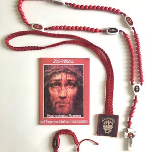 Preciosisima Sangre De Nuestro Senor Jesucristo, Escapulario, Rosario y Pulcera…