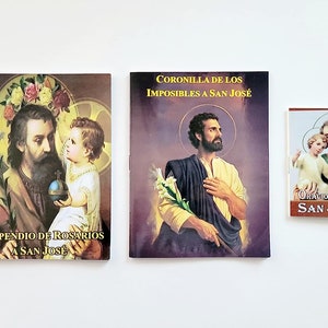 Compendio de Rosarios a San Jose, Coronilla De Los Imposibles a San Jose y Oraciones a San Jose Tres Libros de San Jose