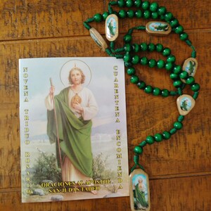 La Novena de San Judas Tadeo y Rosario de Madera