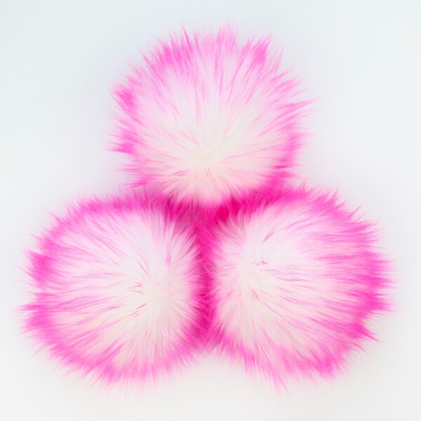 Pink Spom Hot Pink Pom Pom - Etsy