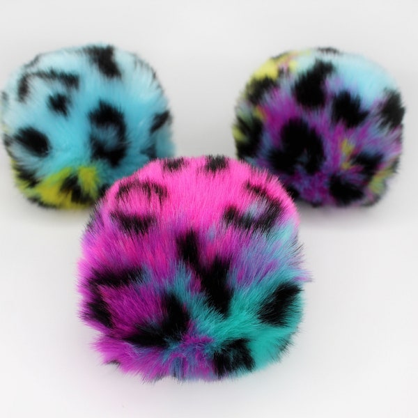 Leopard Pom Pom Etsy